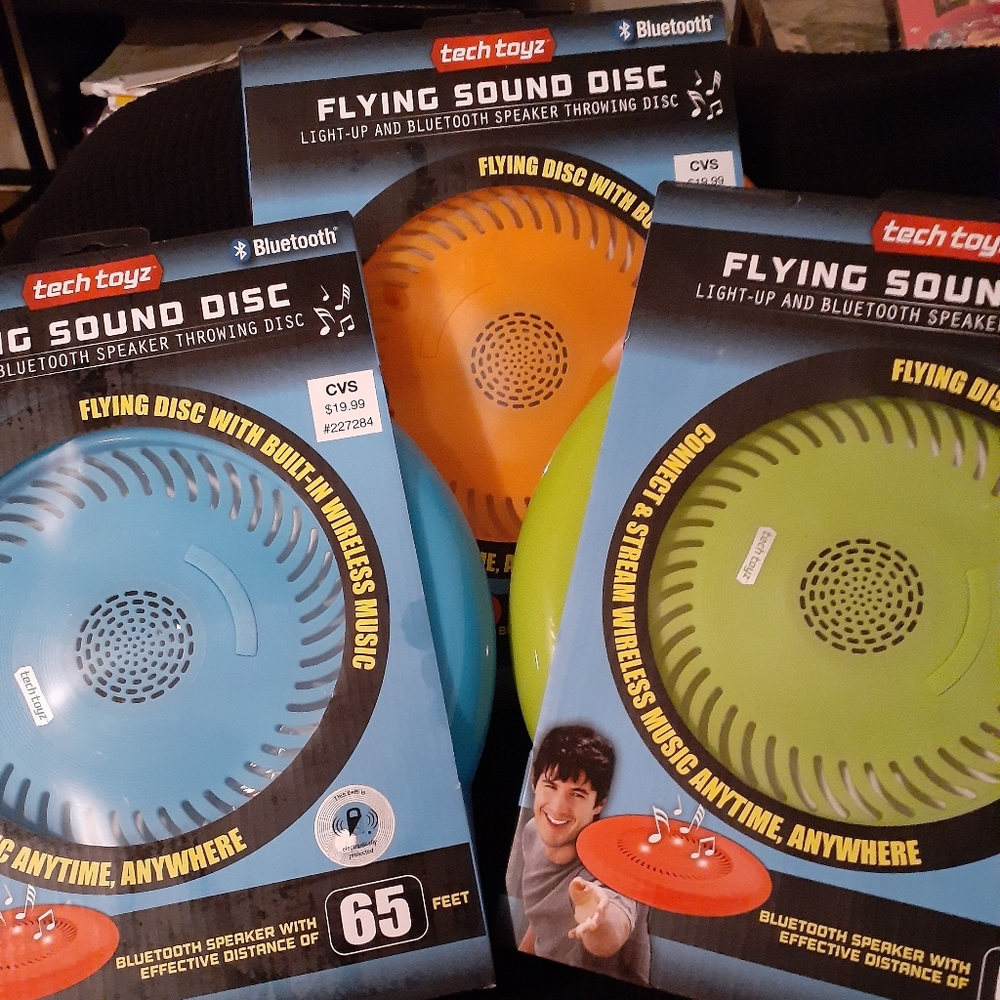 New bluetooth frisbees